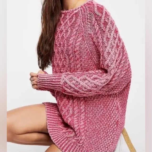 Free People On A Boat Sweater Dress Light Brown Cable Knit Long Sleeve Size
XS - Picture 3 of 15